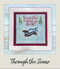 Load image into Gallery viewer, Dachshund through the Snow