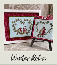 Load image into Gallery viewer, Winter Robin (2 charts included)