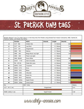 Load image into Gallery viewer, Saint Patrick Tiny Tags