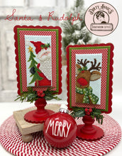 Load image into Gallery viewer, Santa and Rudolph