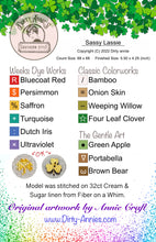 Load image into Gallery viewer, Sassy Lassie chart INCLUDING Button