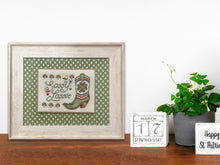 Load image into Gallery viewer, Sassy Lassie chart INCLUDING Button