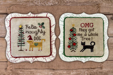 Load image into Gallery viewer, Feliz Naughty Dog - INCLUDES Star Button