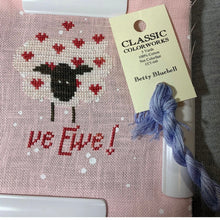 Load image into Gallery viewer, Love Ewe chart INCLUDING Heart Button