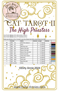 Cat Tarot II - The High Priestess