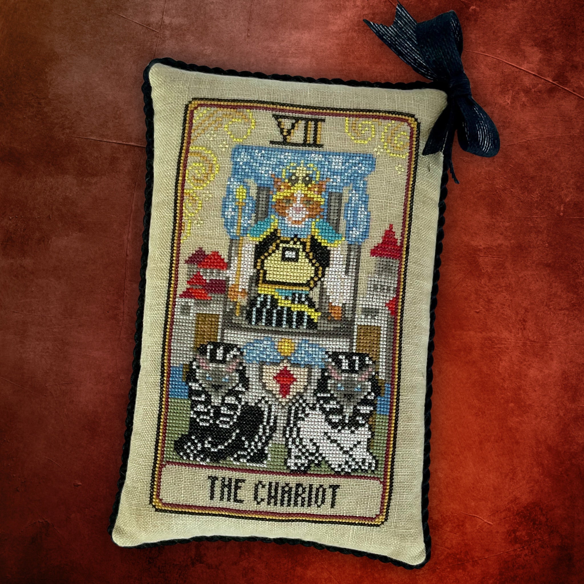 Cat Tarot VII - The Chariot – Dirty Annie's Cat Tarot VII - The Chariot – Dirty Annie's