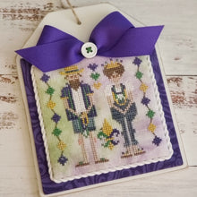 Load image into Gallery viewer, Mr. &amp; Mrs. Mardi Gras temp
