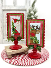 Load image into Gallery viewer, Santa and Rudolph

