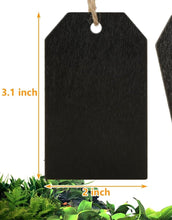 Load image into Gallery viewer, Chalkboard Tag Blanks 10 pack

