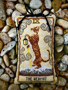 Cat Tarot 9 - The Hermit