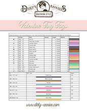 Load image into Gallery viewer, Valentine Tiny Tags
