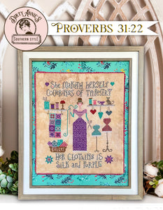 Proverbs 31:22