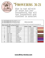Load image into Gallery viewer, Proverbs 31:21
