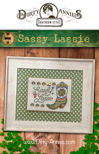 Sassy Lassie chart INCLUDING Button