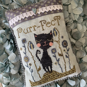 Purr Fect! - HEART BUTTON INCLUDED
