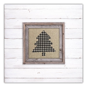 Christmas Tree - Houndstooth