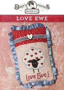Love Ewe chart INCLUDING Heart Button